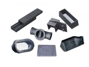 Tshwj xeeb Shape Silicon Carbide Cov Khoom Tshiab Ceramic