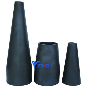 PriceList for Newest Gas Stove -
 Reaction-bonded silicon carbide lining, Technical ceramic Taper sleeve – ZhongPeng