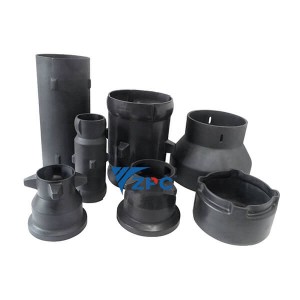 RBSiC (SiSiC)  Radiant tube, Reaction bonded silicon carbide kiln furniture