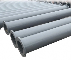 Wear resistant silicon carbide pipes