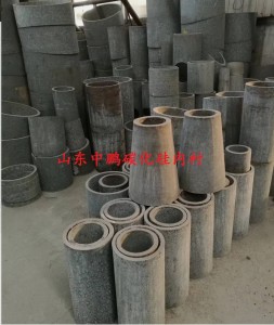 Reaction-bonded silicon carbide liner bushing