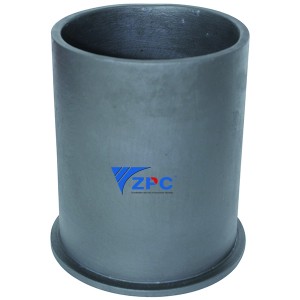 Silicon carbide ceramic barrel and cylinder