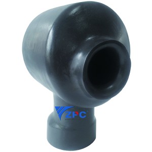 DN80 Vortex အစိုင်အခဲ cone nozzle H စီးရီး